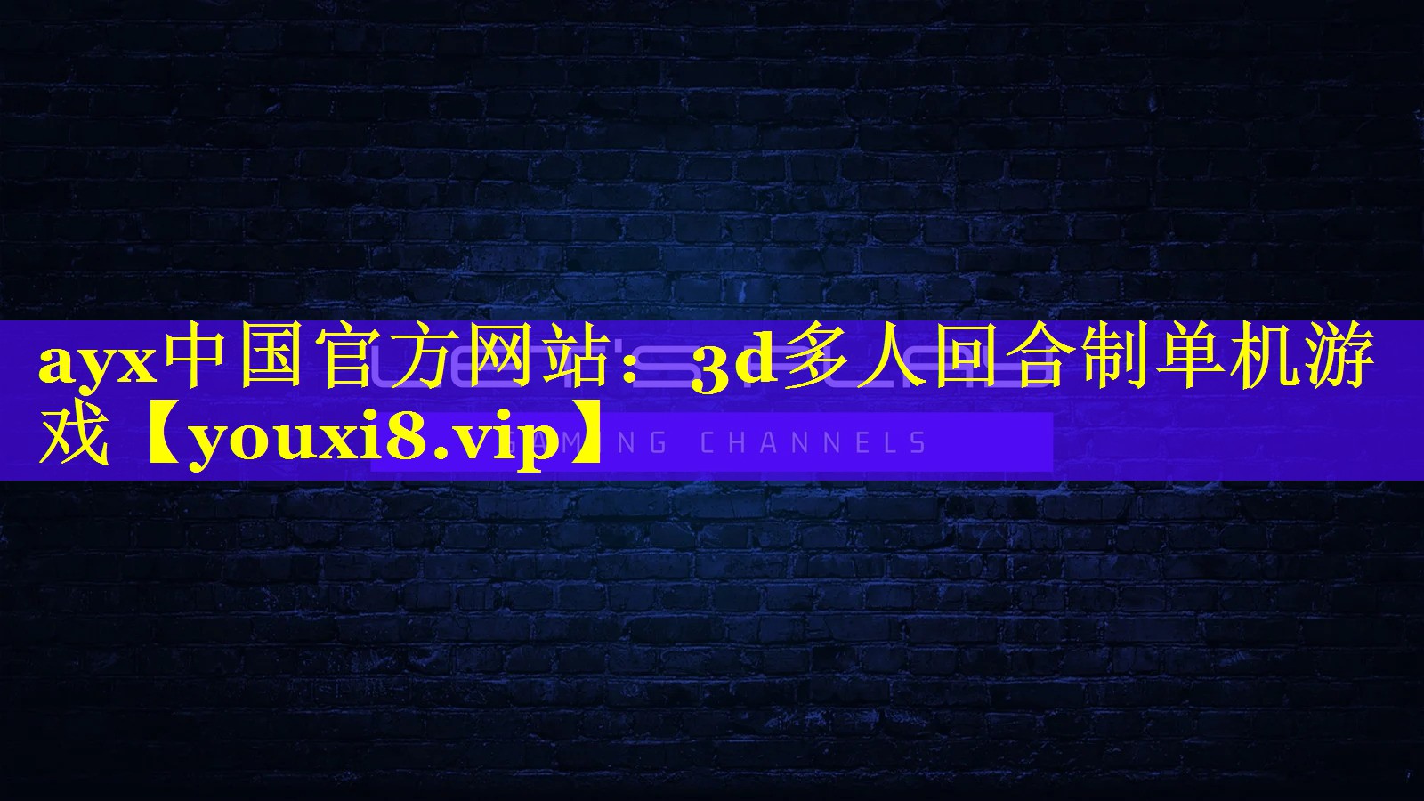 3d多人回合制单机游戏 3d多人回合制单机游戏