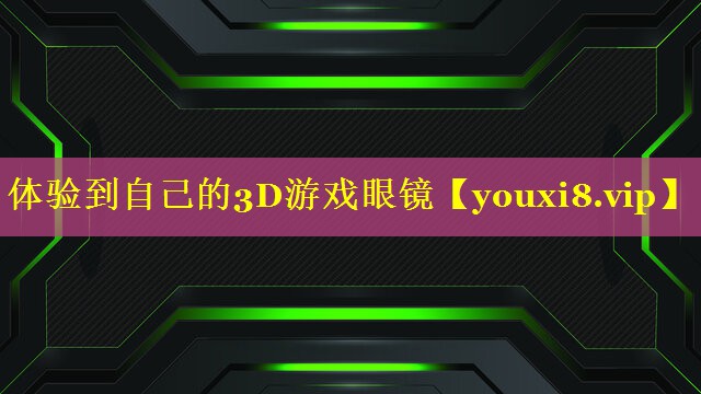 体验到自己的3D游戏眼镜 体验到自己的3D游戏眼镜